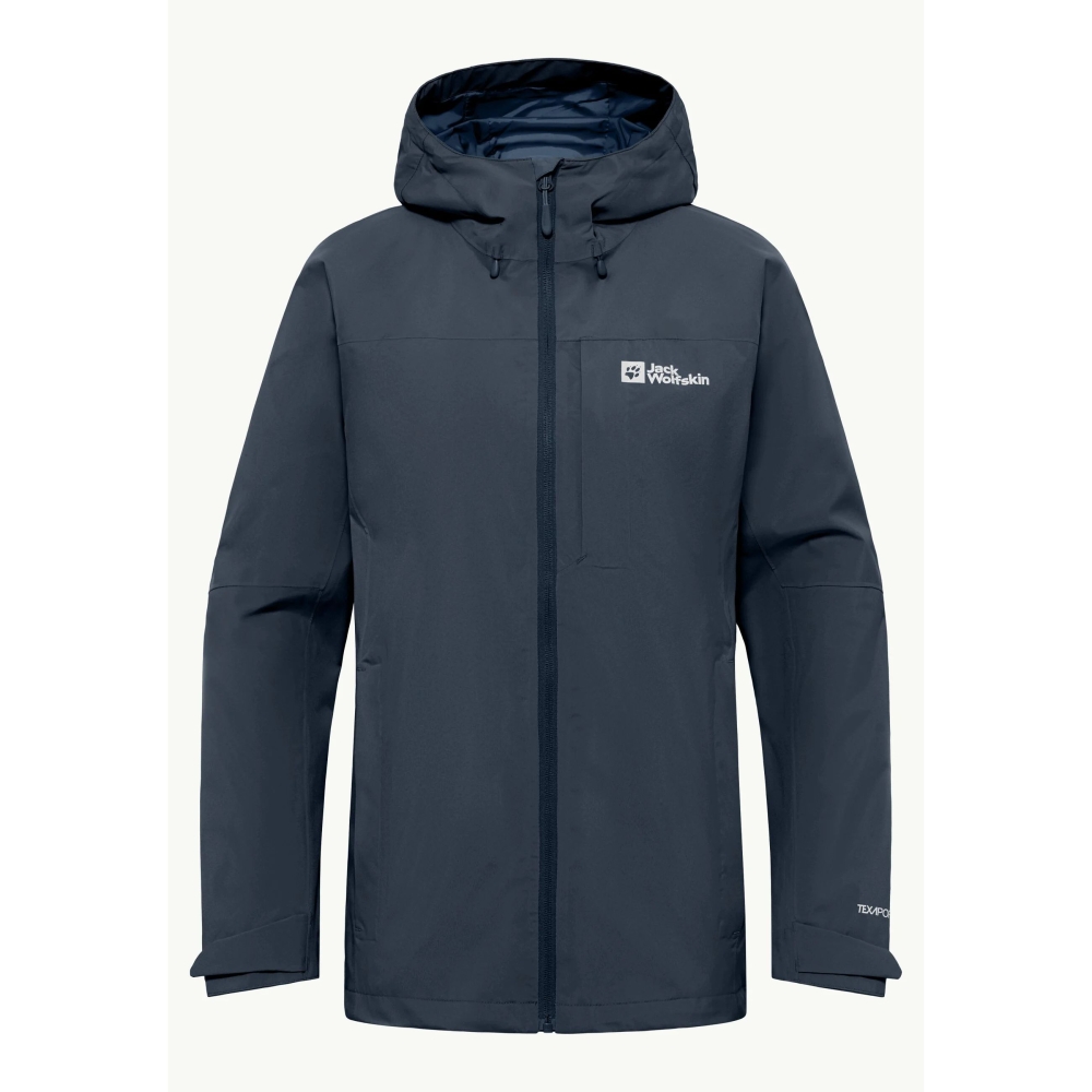 Jack Wolfskin Tempest 2L Jacket Women's midnight sky A63901-C0412 jassen online bestellen bij Kathmandu Outdoor & Travel