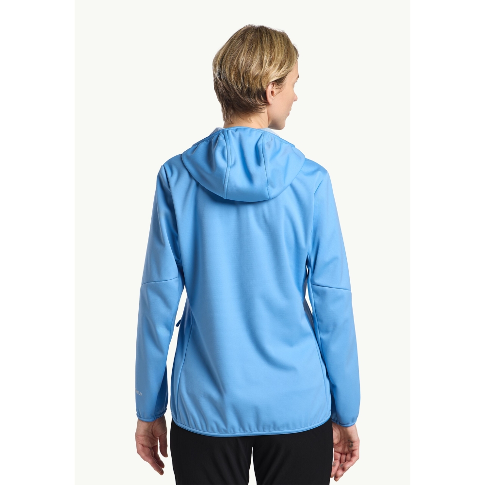 Jack Wolfskin Feldberg Hoody Women's mid blue A63971-C0454 fleeces en truien online bestellen bij Kathmandu Outdoor & Travel