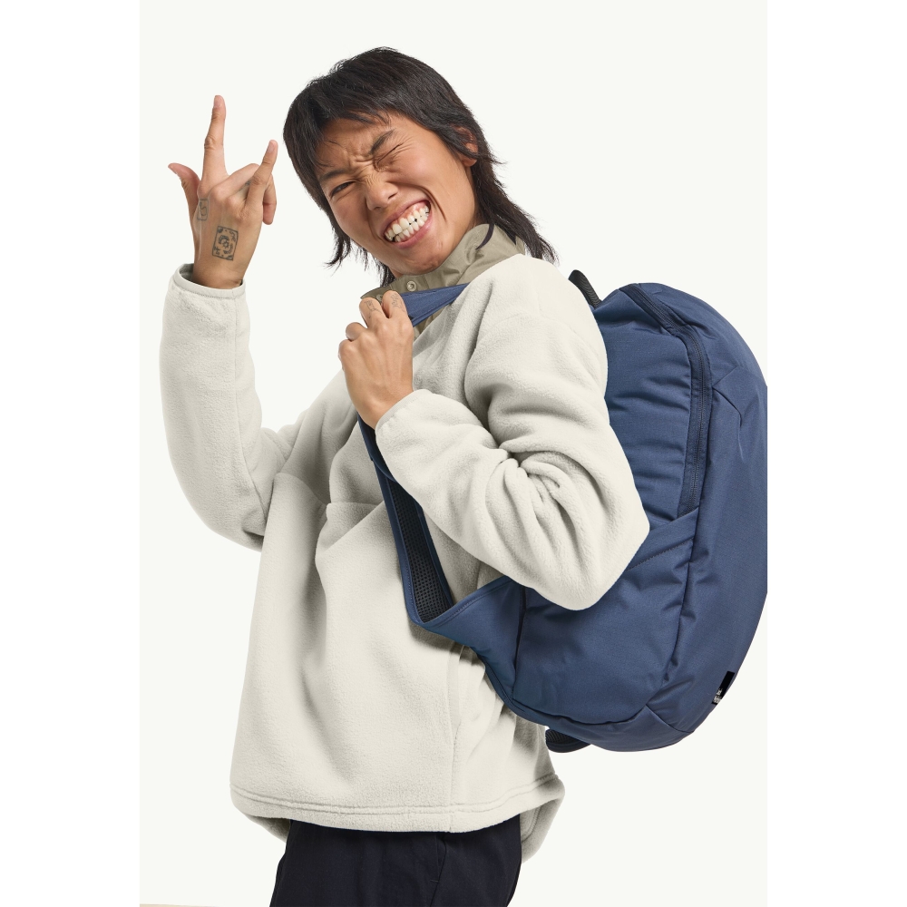 Jack Wolfskin Sumetro Half Zip Women's cotton white A64110-5127 fleeces en truien online bestellen bij Kathmandu Outdoor & Travel