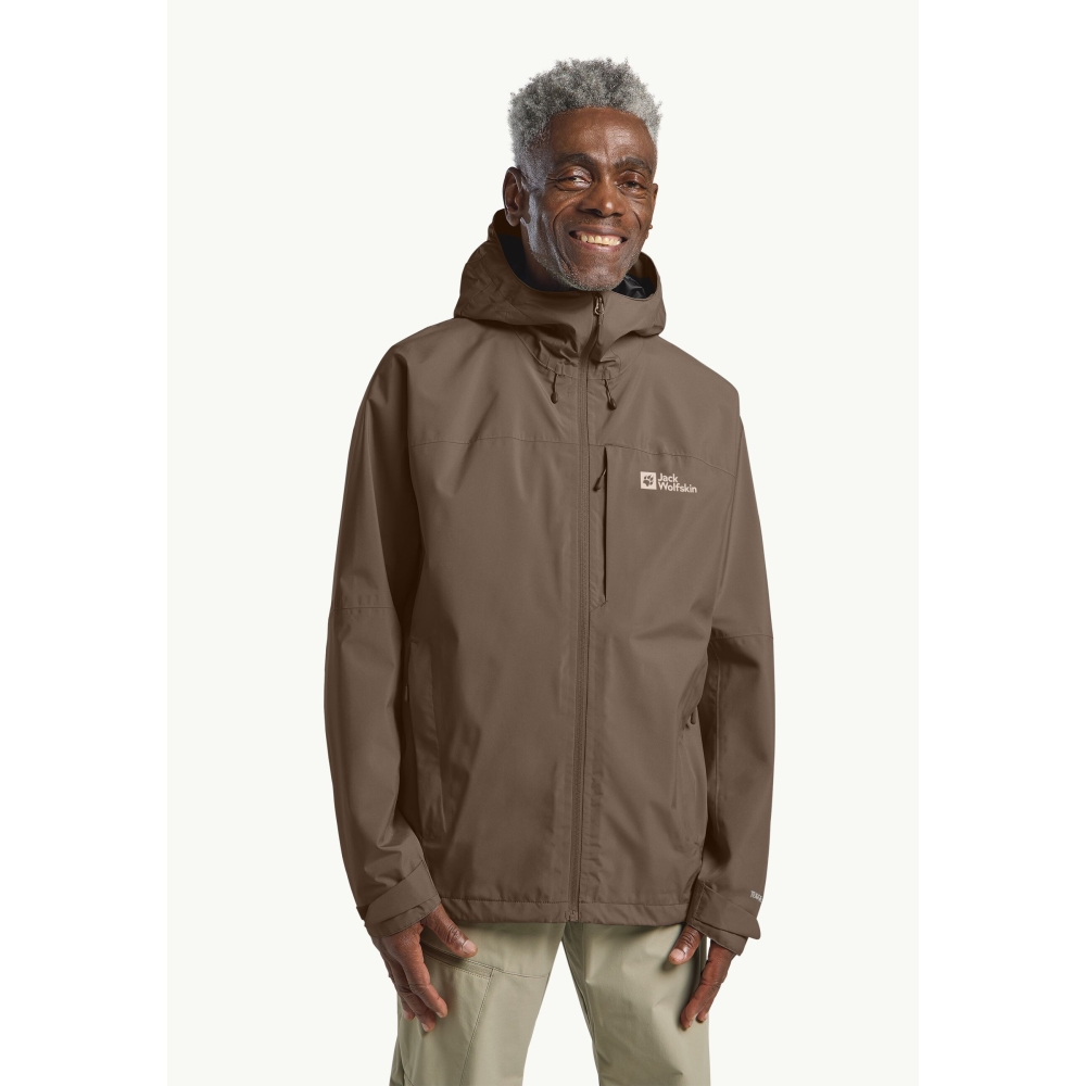 Jack Wolfskin Tempest 2L Jacket cold coffee A63900-5719 jassen online bestellen bij Kathmandu Outdoor & Travel