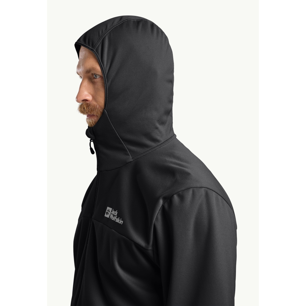 Jack Wolfskin Feldberg Hoody black A63970-6000 fleeces en truien online bestellen bij Kathmandu Outdoor & Travel