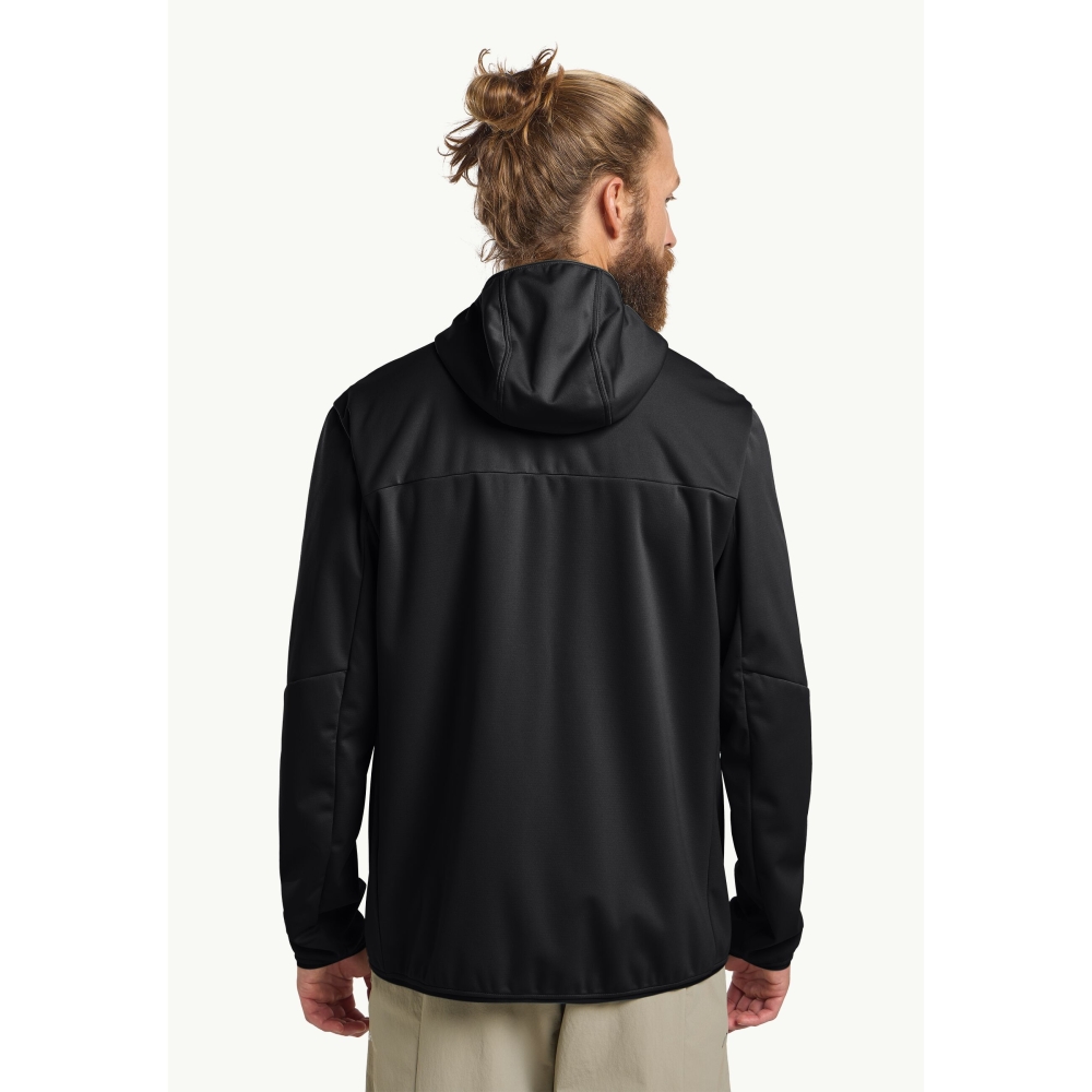 Jack Wolfskin Feldberg Hoody black A63970-6000 fleeces en truien online bestellen bij Kathmandu Outdoor & Travel