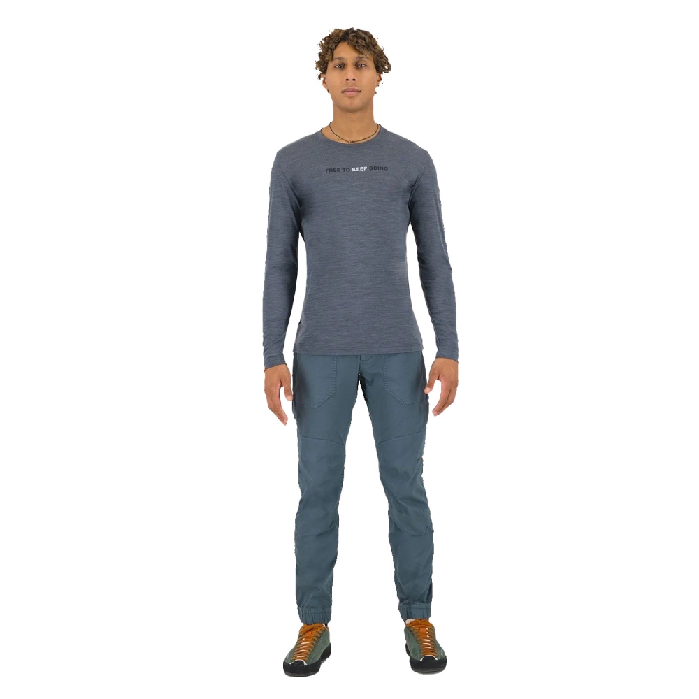 Karpos Coppolo Merino Long Sleeve Dark Slate 2531065-20 shirts en tops online bestellen bij Kathmandu Outdoor & Travel