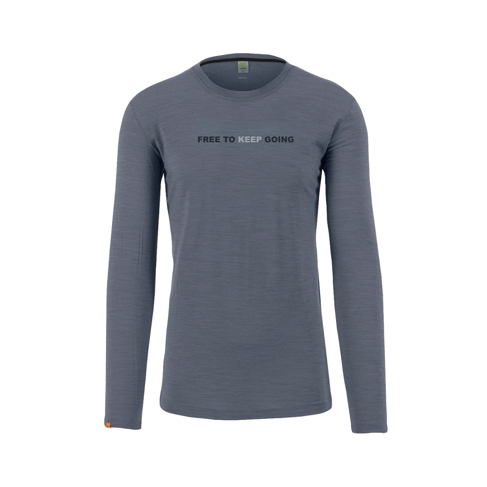 Karpos Coppolo Merino Long Sleeve Dark Slate 2531065-20 shirts en tops online bestellen bij Kathmandu Outdoor & Travel