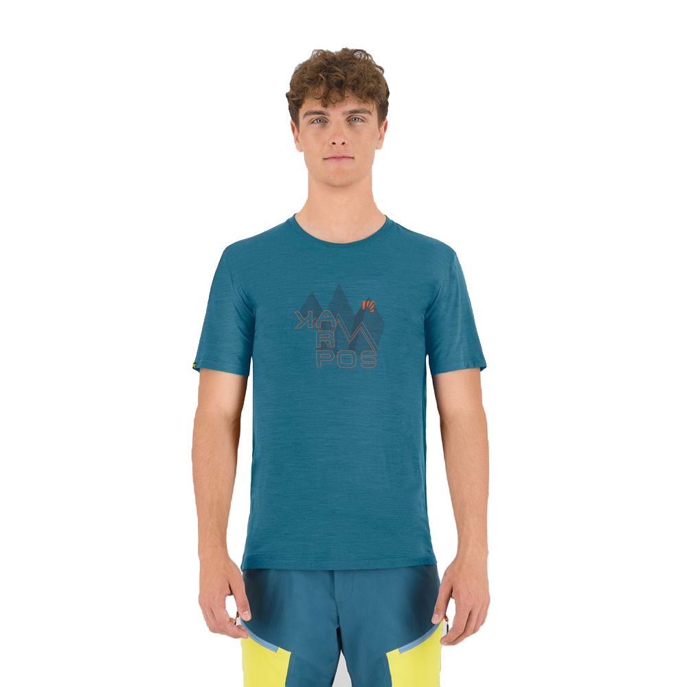 Karpos Gusela Mer. T-Shirt Larkspur 2531085-30 shirts en tops online bestellen bij Kathmandu Outdoor & Travel