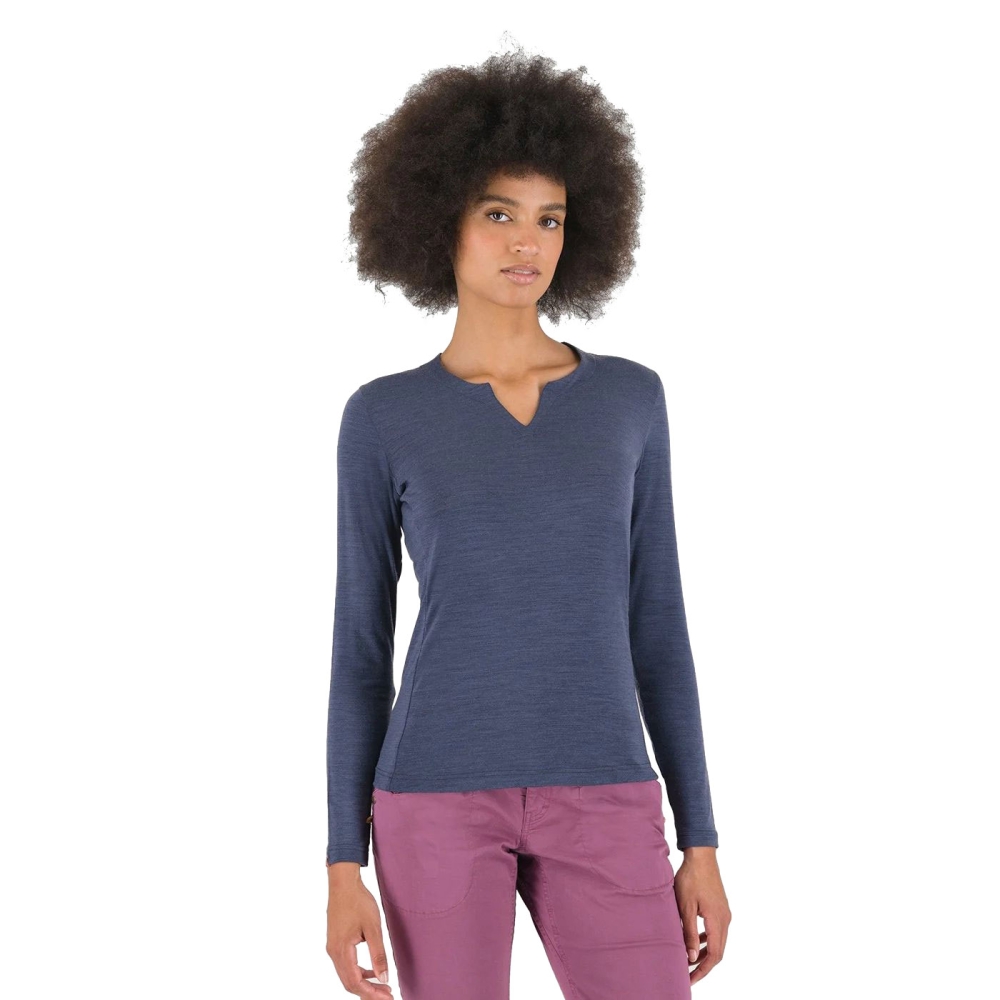 Karpos Coppolo Mer. Long Sleeve Women's Ombre Blue 2532065-009N shirts en tops online bestellen bij Kathmandu Outdoor & Travel