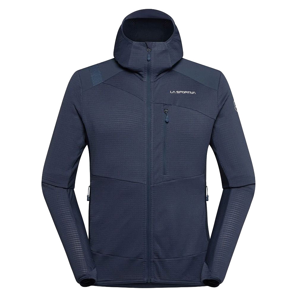 La Sportiva Aequilibrium Thermal Hoody Night Sky/Chalk S20-646004 fleeces en truien online bestellen bij Kathmandu Outdoor & Travel