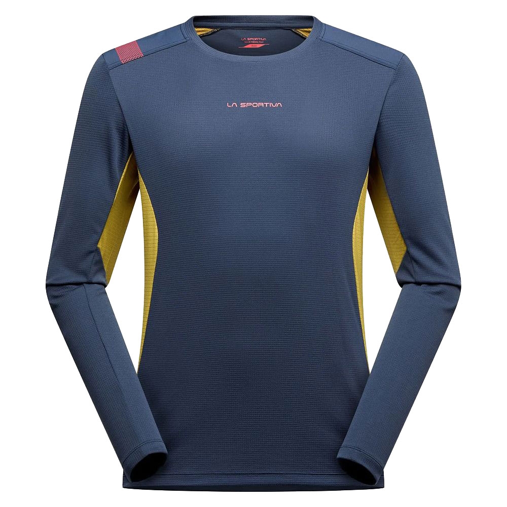 La Sportiva Beyond Longsleeve Night Sky/Savana U01-646732 shirts en tops online bestellen bij Kathmandu Outdoor & Travel