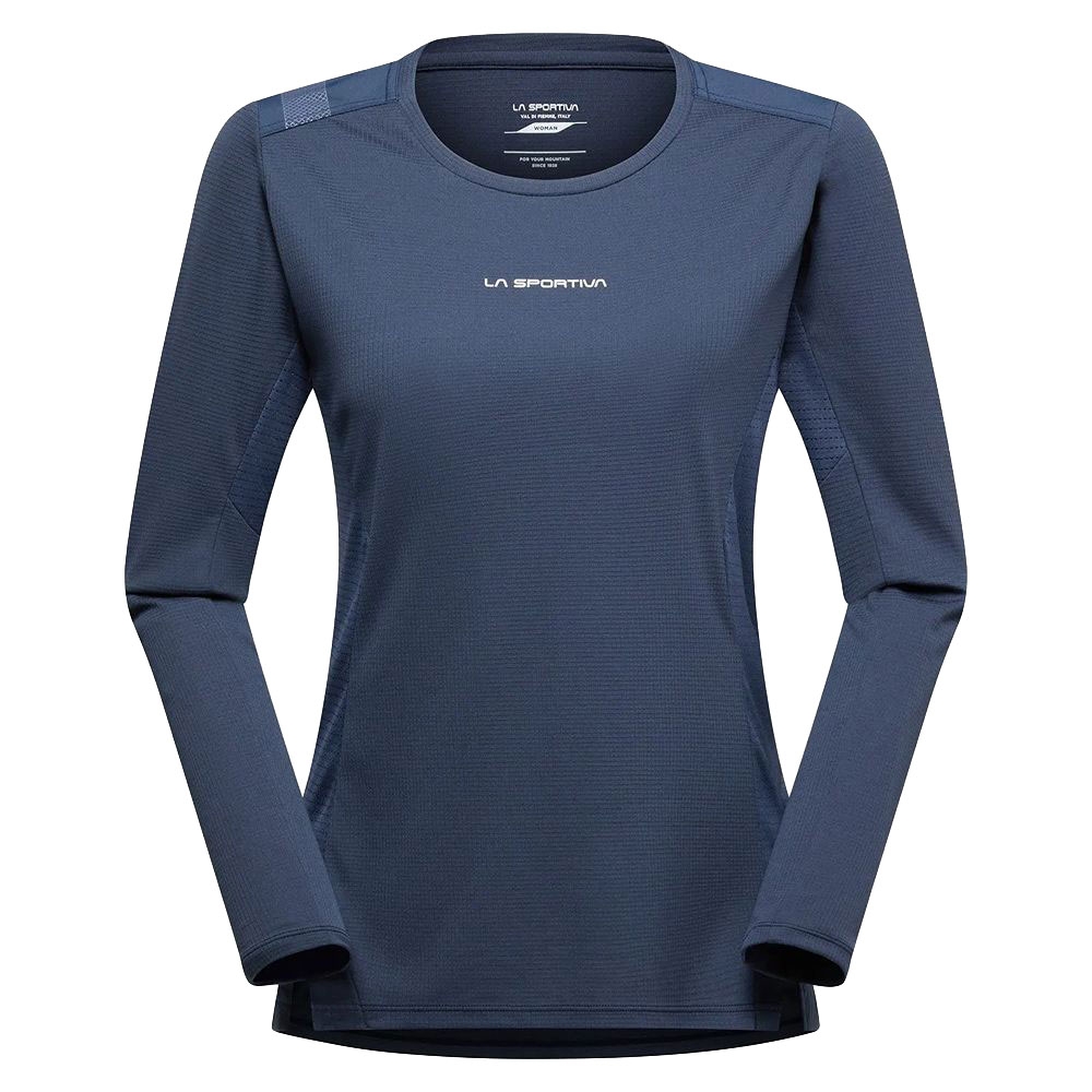 La Sportiva Beyond Longsleeve Women's Night Sky/Chalk Q85-646004 shirts en tops online bestellen bij Kathmandu Outdoor & Travel
