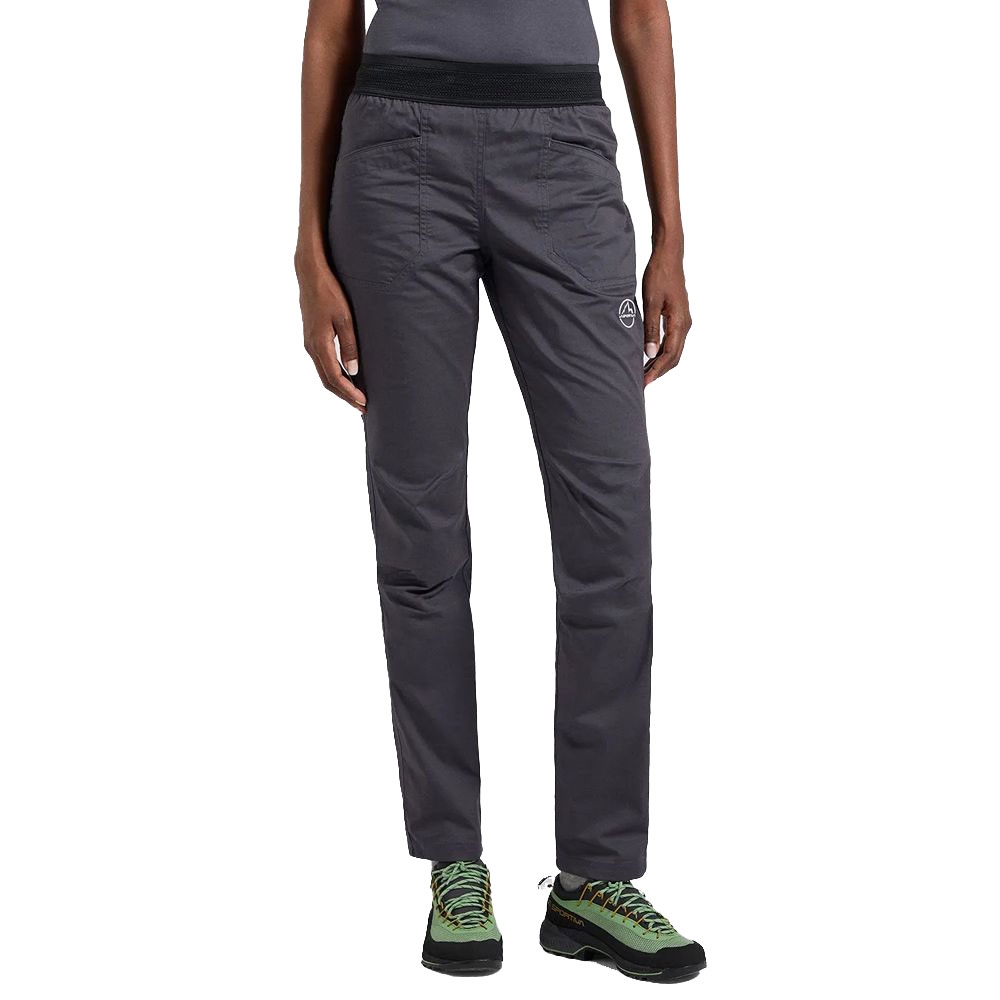 La Sportiva Roots Pants Women's Onyx/Chalk G50-919004 broeken online bestellen bij Kathmandu Outdoor & Travel