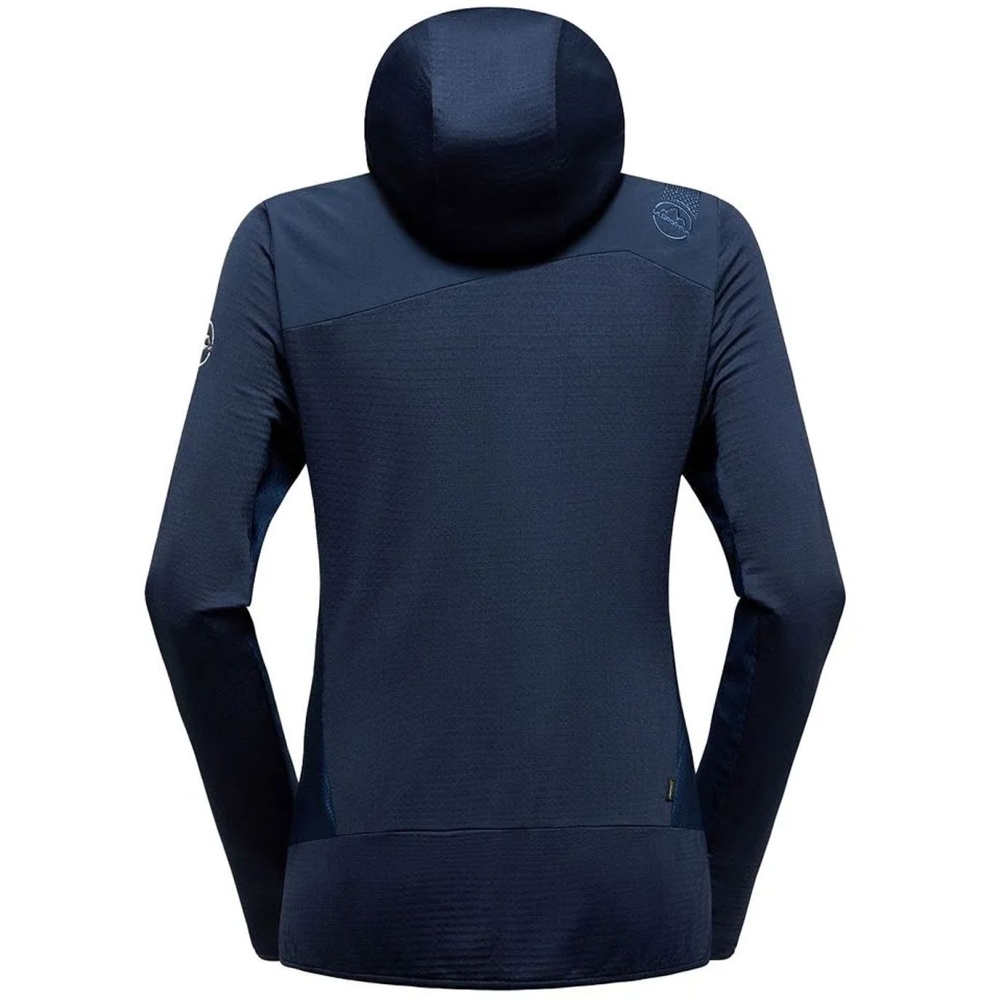 La Sportiva Chill Thermal Hoody Women's Night Sky/Chalk Q88-646004 fleeces en truien online bestellen bij Kathmandu Outdoor & Travel