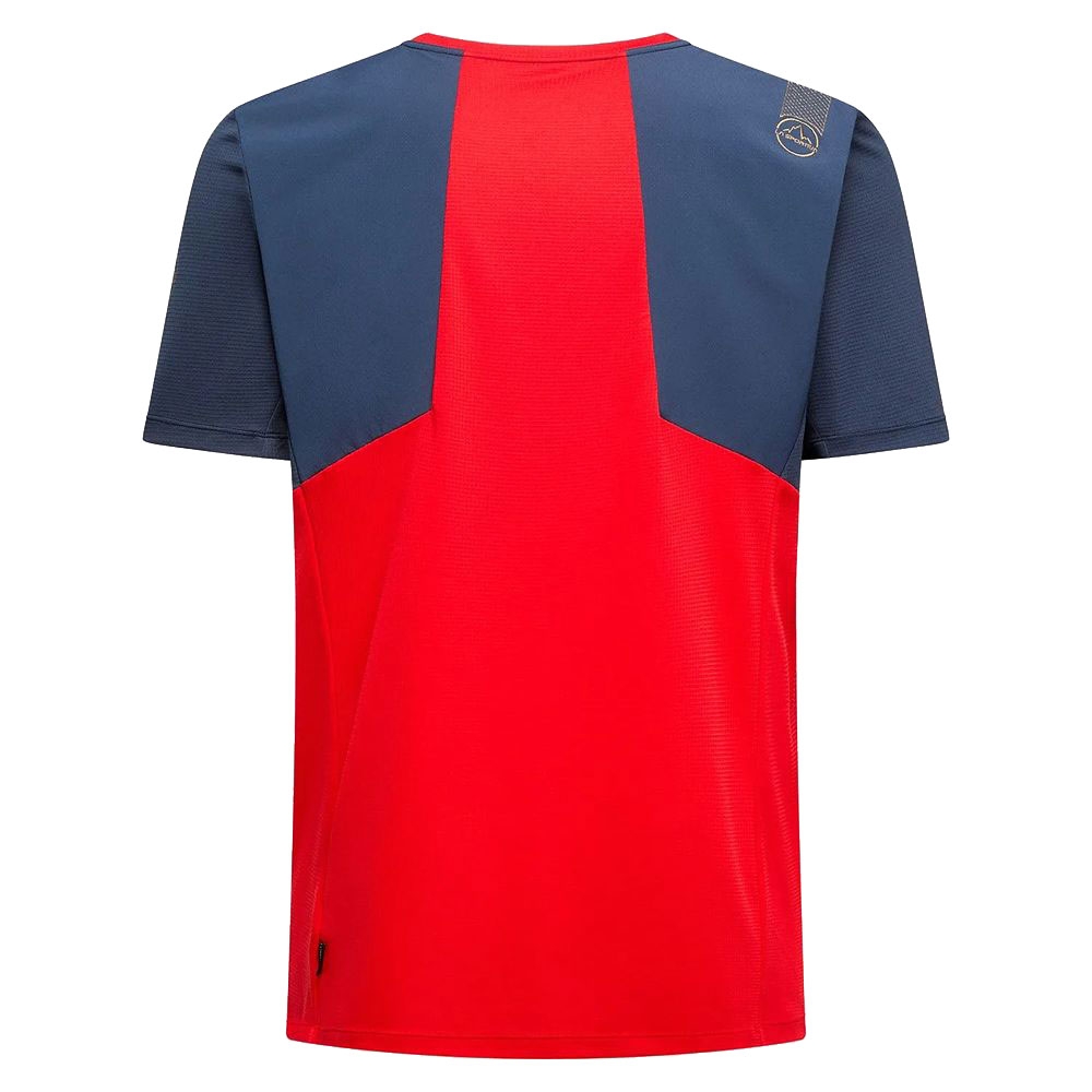 La Sportiva Ridge T-Shirt  Mountain Red/Night Sky U00-324646 shirts en tops online bestellen bij Kathmandu Outdoor & Travel