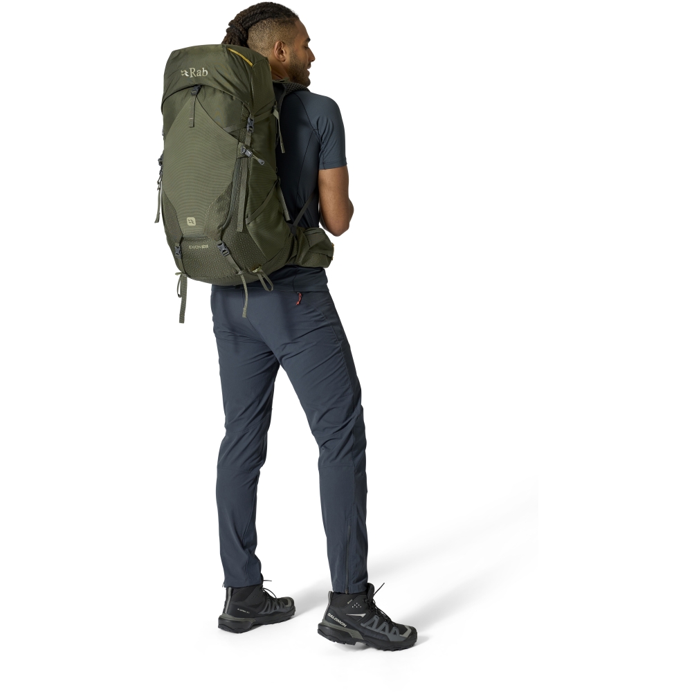 Rab Exion 48 Army QAP-75-ARM dagrugzakken online bestellen bij Kathmandu Outdoor & Travel