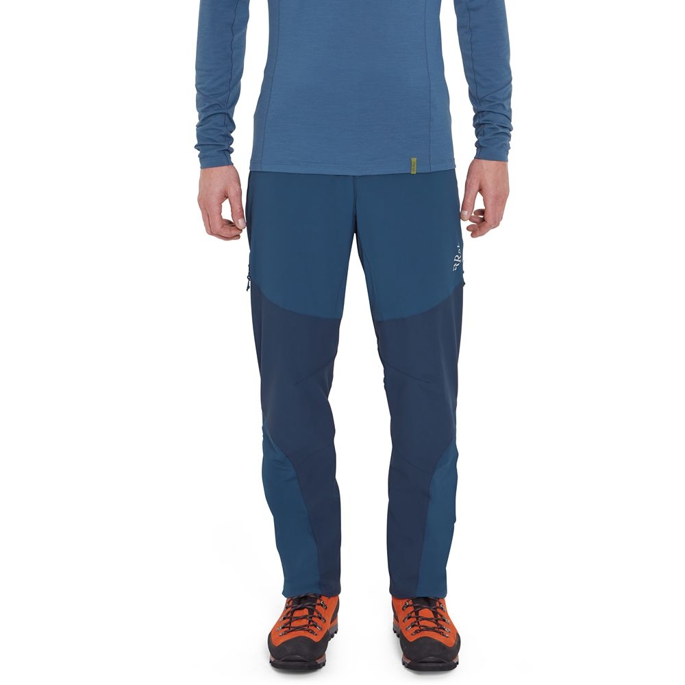 Rab Torque VR Regular Pant Tempest Blue QVR-88-TMB broeken online bestellen bij Kathmandu Outdoor & Travel