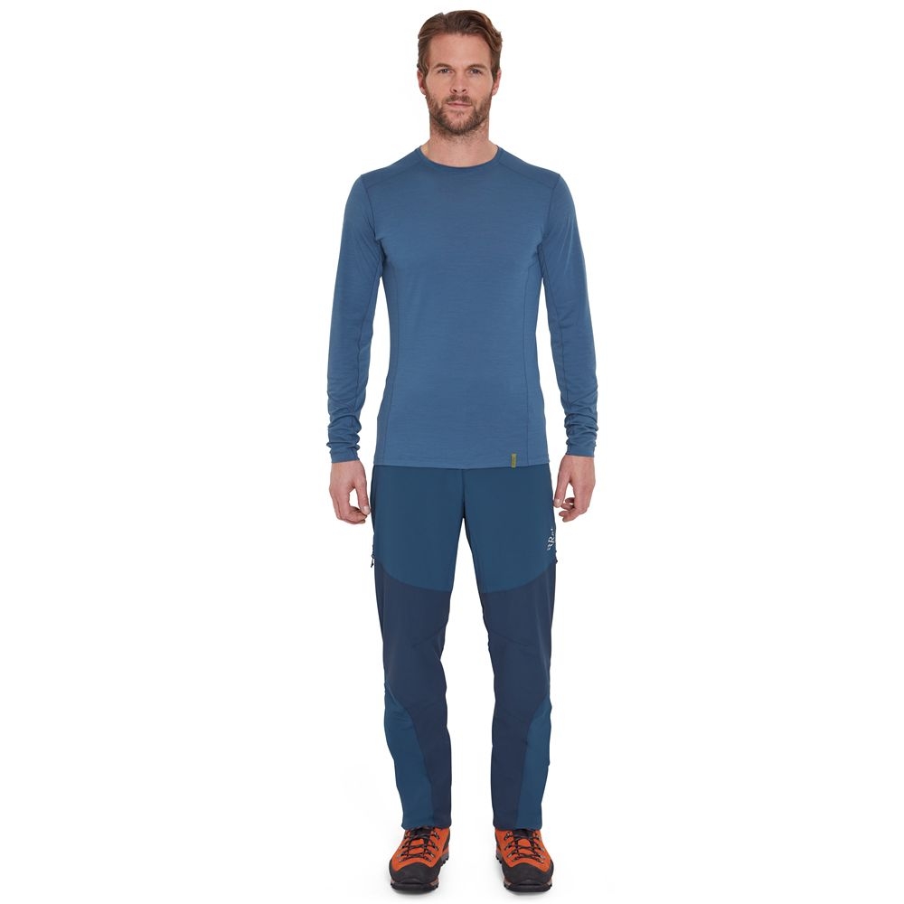 Rab Torque VR Regular Pant Tempest Blue QVR-88-TMB broeken online bestellen bij Kathmandu Outdoor & Travel