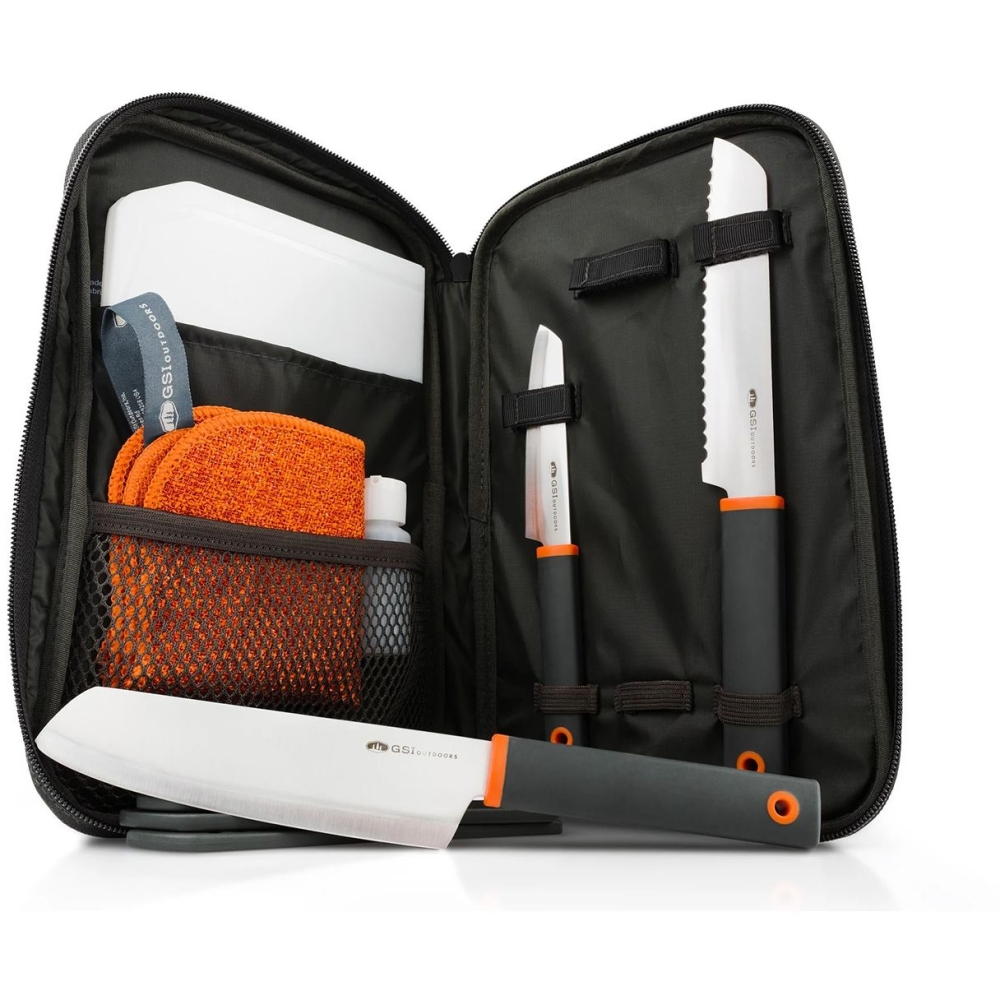 Gsi Santoku Knife Set   GS90105 koken online bestellen bij Kathmandu Outdoor & Travel