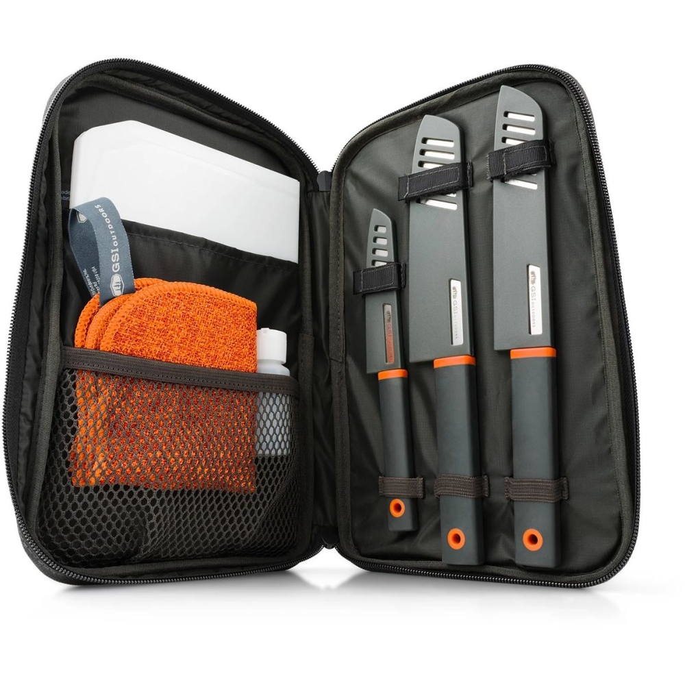 Gsi Santoku Knife Set   GS90105 koken online bestellen bij Kathmandu Outdoor & Travel