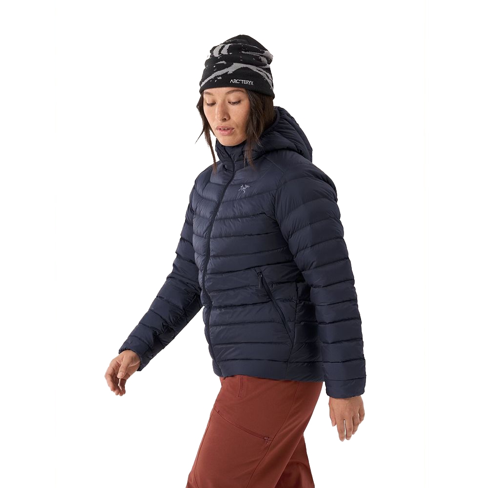 Arc'teryx Cerium Hoody Women's Black Sapphire 9288-Black Sapphire jassen online bestellen bij Kathmandu Outdoor & Travel