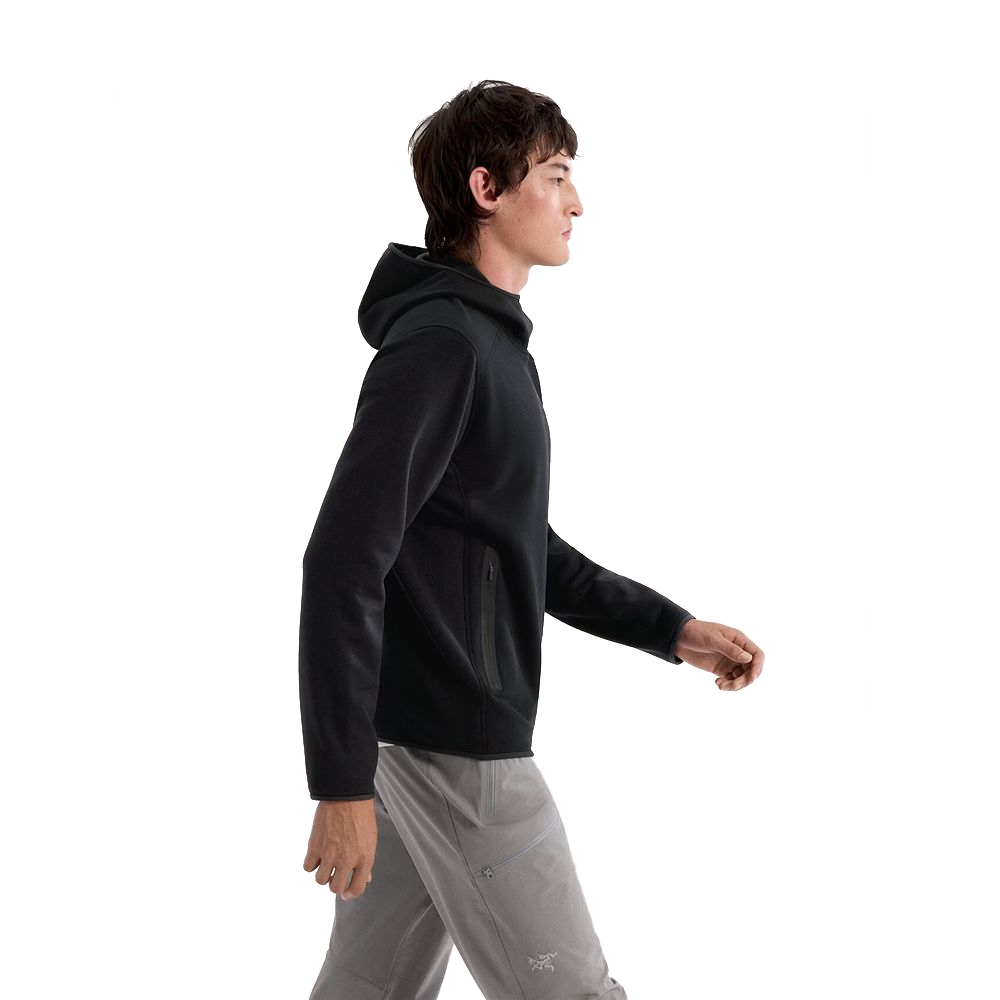 Arc'teryx Kyanite Pullover Hoody Black 8444-002291 fleeces en truien online bestellen bij Kathmandu Outdoor & Travel