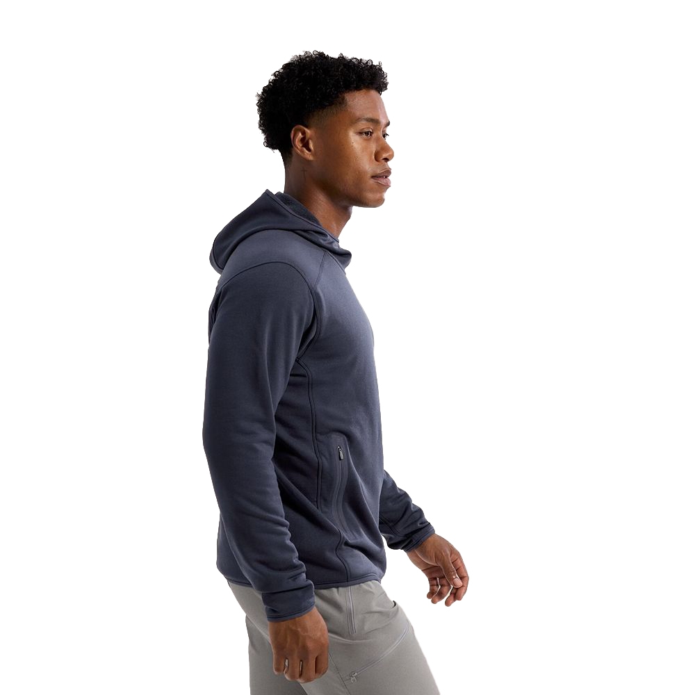 Arc'teryx Kyanite Pullover Hoody Black Sapphire 8444-001280 fleeces en truien online bestellen bij Kathmandu Outdoor & Travel