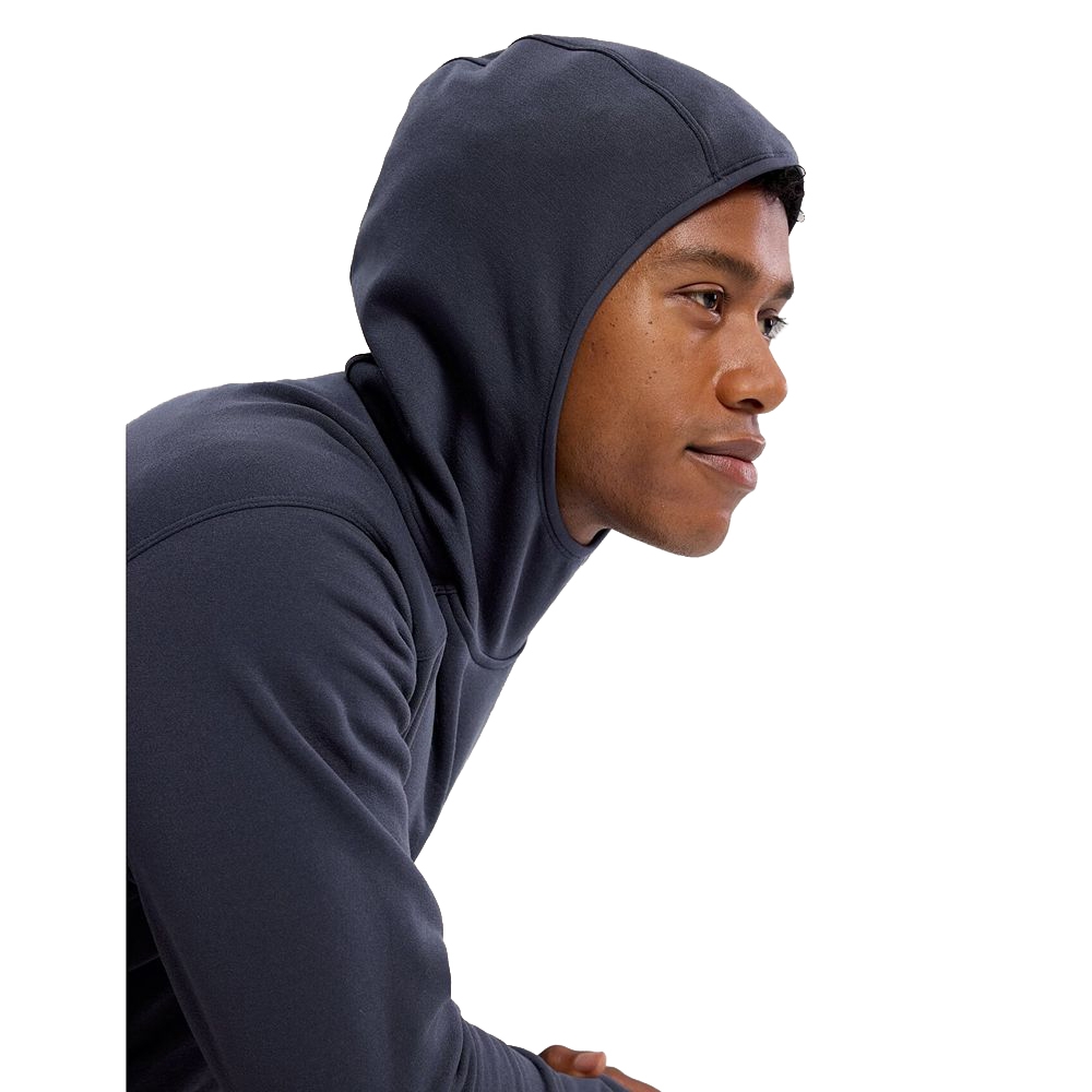 Arc'teryx Kyanite Pullover Hoody Black Sapphire 8444-001280 fleeces en truien online bestellen bij Kathmandu Outdoor & Travel