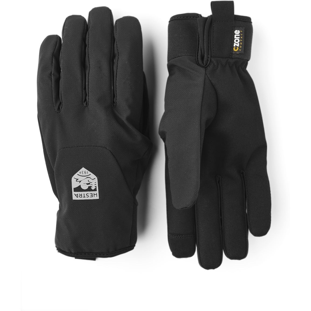 Hestra CZone Bike Mistral - 5  finger  Black 3001310-100 kleding accessoires online bestellen bij Kathmandu Outdoor & Travel