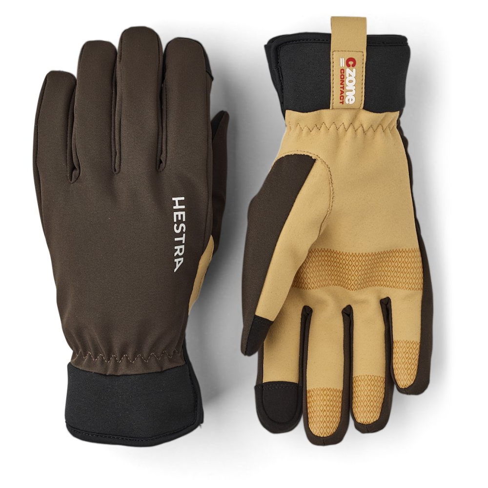 Hestra CZone Contact Glove - 5 finger Dark forest 32110-861 kleding accessoires online bestellen bij Kathmandu Outdoor & Travel