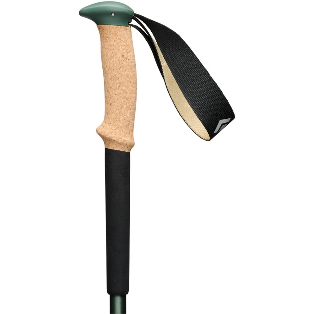 Black Diamond Trail Cork Trekking Poles Laurel Green BD1100653053ALL1 wandelstokken en gamaschen online bestellen bij Kathmandu Outdoor & Travel