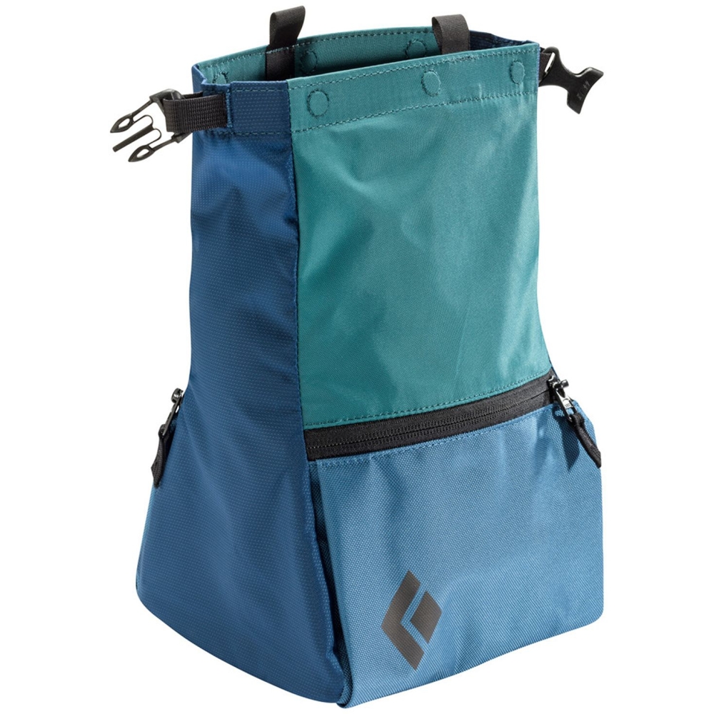 Black Diamond Mondo Chalk Pot Repo Blue BD6301164026ALL1 pof, pofzakken en training online bestellen bij Kathmandu Outdoor & Travel