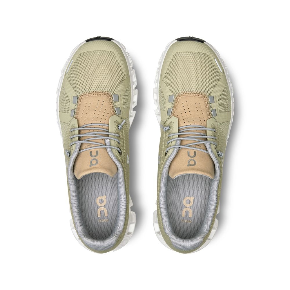 On-running Cloud 5 Women's Haze|Sand 59.98154 wandelschoenen dames online bestellen bij Kathmandu Outdoor & Travel