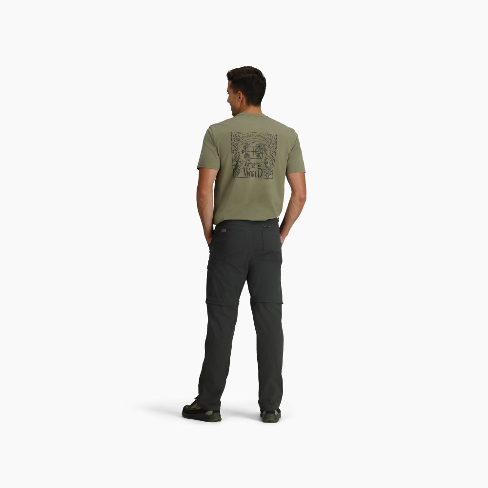 Royal Robbins Wilder' Zip-Off Pant Charcoal Y12200057-18 broeken online bestellen bij Kathmandu Outdoor & Travel