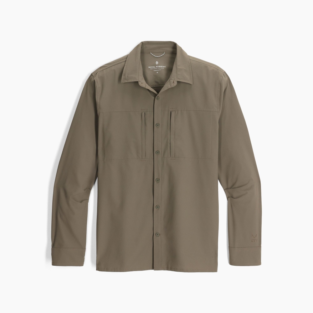 Royal Robbins Expedition III L/S Everglade Y12600138-204 shirts en tops online bestellen bij Kathmandu Outdoor & Travel
