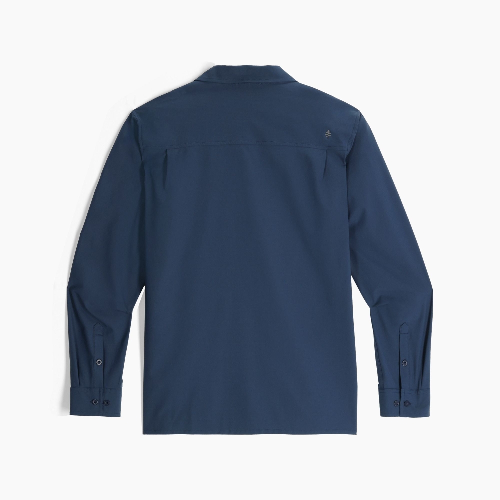 Royal Robbins Expedition III L/S Deep Blue Y12600138-722 shirts en tops online bestellen bij Kathmandu Outdoor & Travel