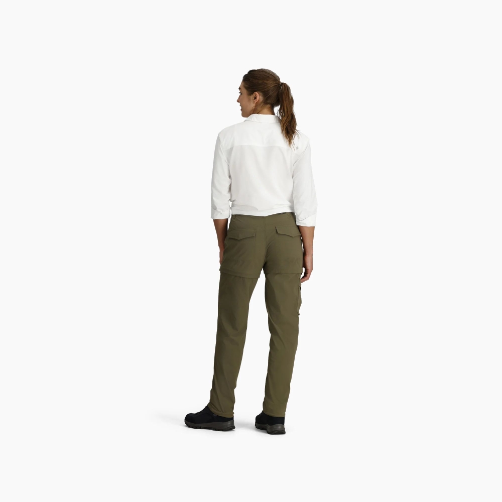 Royal Robbins Wilder' Zip-Off Pant Women's Everglade Y14200073-204 broeken online bestellen bij Kathmandu Outdoor & Travel