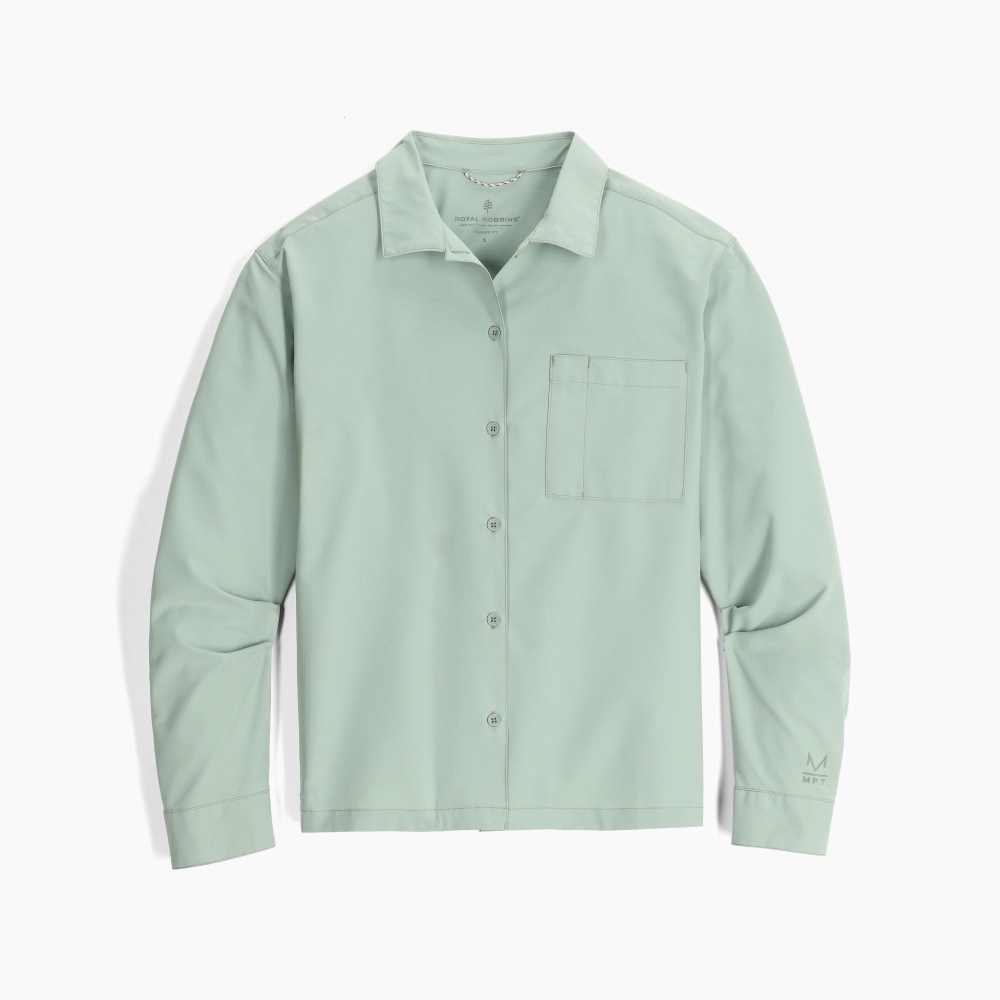 Royal Robbins Expedition III L/S Women's Sage Leaf Y14600127-339 shirts en tops online bestellen bij Kathmandu Outdoor & Travel