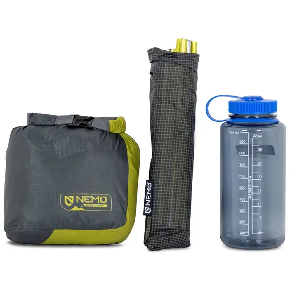 Nemo Hornet OSMO 2P 2025 Lichtgroen 8116.66036711 tenten online bestellen bij Kathmandu Outdoor & Travel