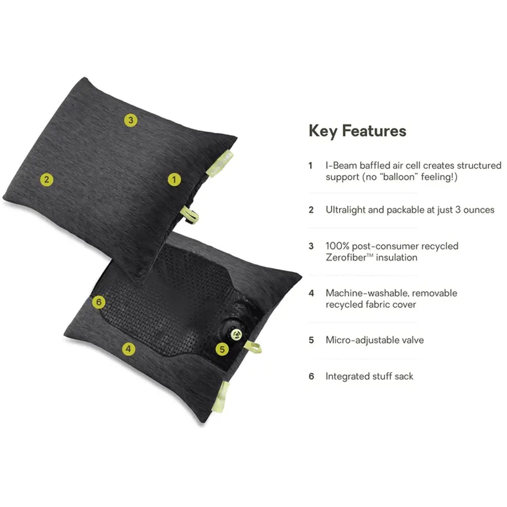 Nemo Fillo Elite Black Pearl/Citron 8116.66036025 slaapzakken online bestellen bij Kathmandu Outdoor & Travel