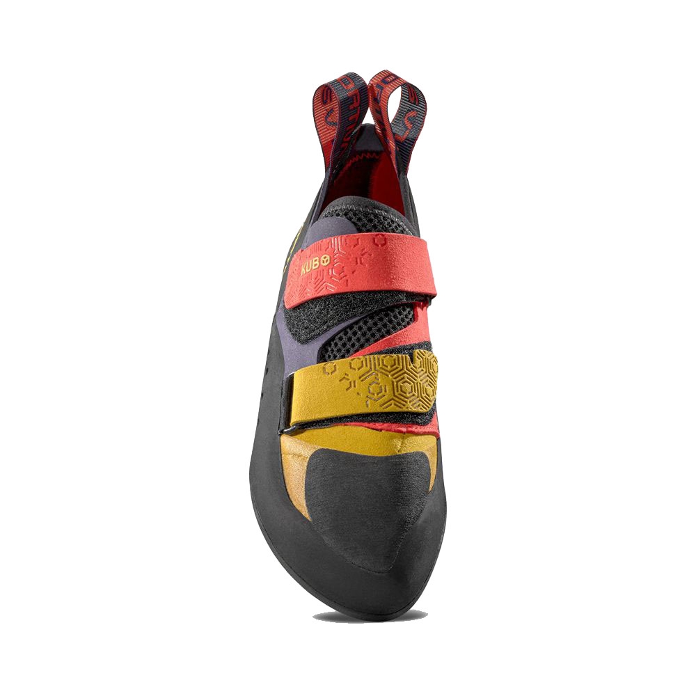La Sportiva Kubo Savana / Mountain Red ZFCS024-E32R24 klimschoenen online bestellen bij Kathmandu Outdoor & Travel