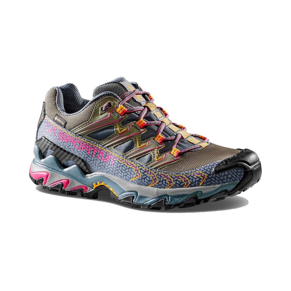 La Sportiva Ultra Raptor II Woman Gtx Slate/Sorbet ZFHS056-G03P08 wandelschoenen dames online bestellen bij Kathmandu Outdoor & Travel