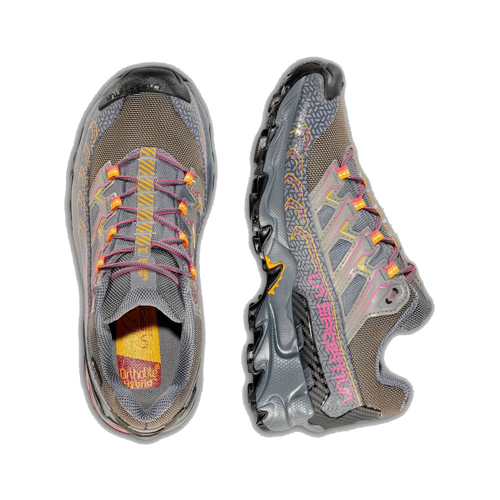 La Sportiva Ultra Raptor II Woman Gtx Slate/Sorbet ZFHS056-G03P08 wandelschoenen dames online bestellen bij Kathmandu Outdoor & Travel