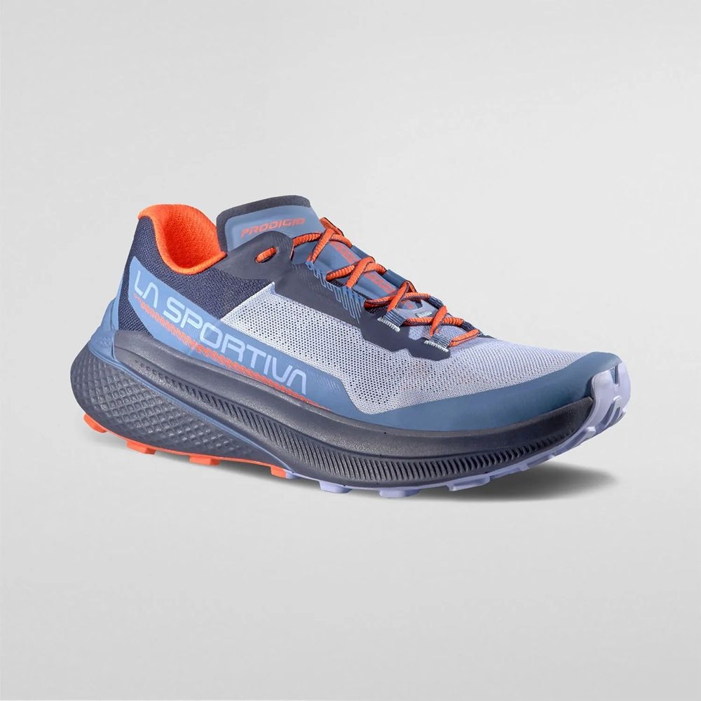 La Sportiva Prodigio Woman Stone-Blue/Moonlight 56R645644 wandelschoenen dames online bestellen bij Kathmandu Outdoor & Travel