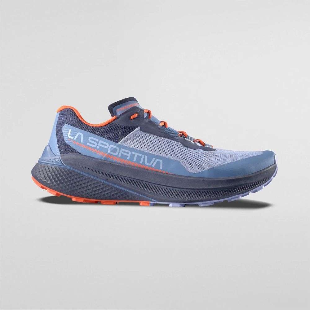 La Sportiva Prodigio Woman Stone-Blue/Moonlight 56R645644 wandelschoenen dames online bestellen bij Kathmandu Outdoor & Travel