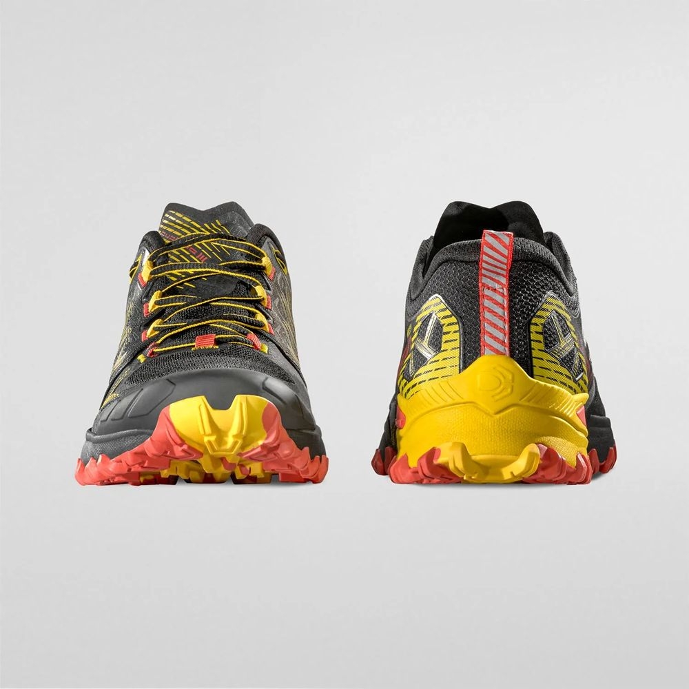 La Sportiva Bushido III Gtx Black/Yellow 56X999100 wandelschoenen heren online bestellen bij Kathmandu Outdoor & Travel