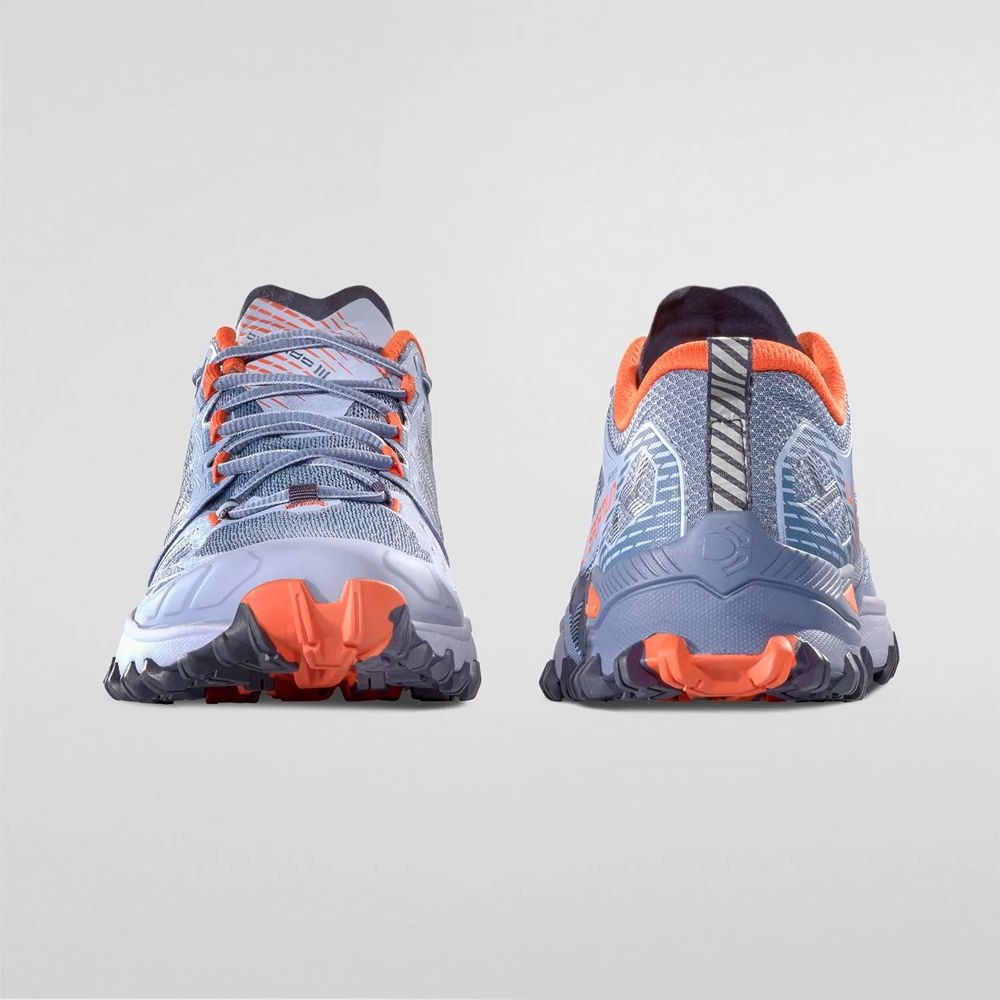 La Sportiva Bushido III Woman Gtx Stone-Blue/Moonlight 56Y645644 wandelschoenen dames online bestellen bij Kathmandu Outdoor & Travel