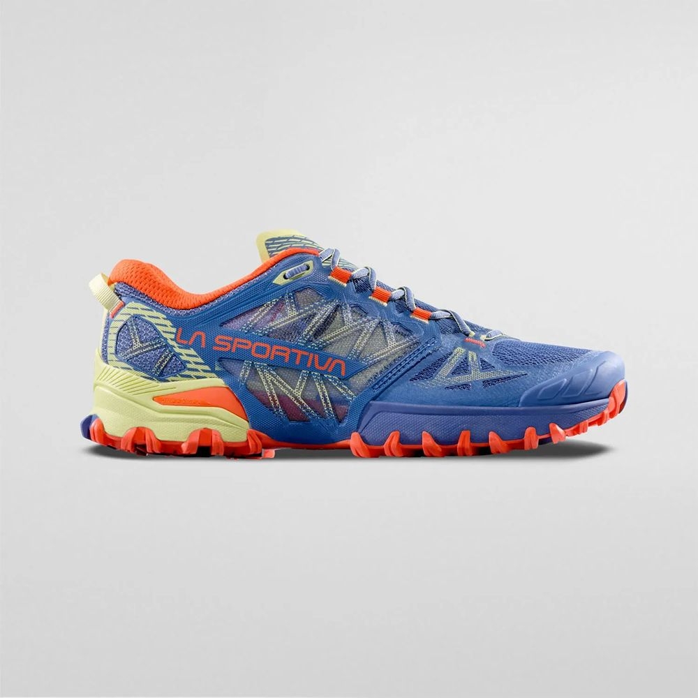 La Sportiva Bushido III Woman Moonlight/Zest ZFRS084B44E36 wandelschoenen dames online bestellen bij Kathmandu Outdoor & Travel