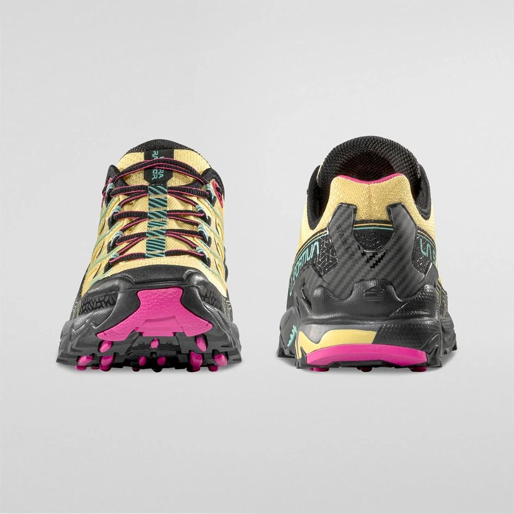 La Sportiva Ultra Raptor II Woman Banana/Black ZFHS052Y10K00 wandelschoenen dames online bestellen bij Kathmandu Outdoor & Travel