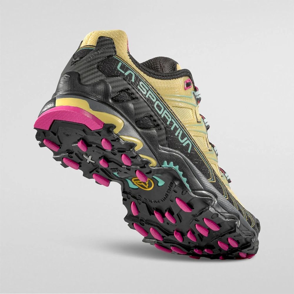 La Sportiva Ultra Raptor II Woman Banana/Black ZFHS052Y10K00 wandelschoenen dames online bestellen bij Kathmandu Outdoor & Travel