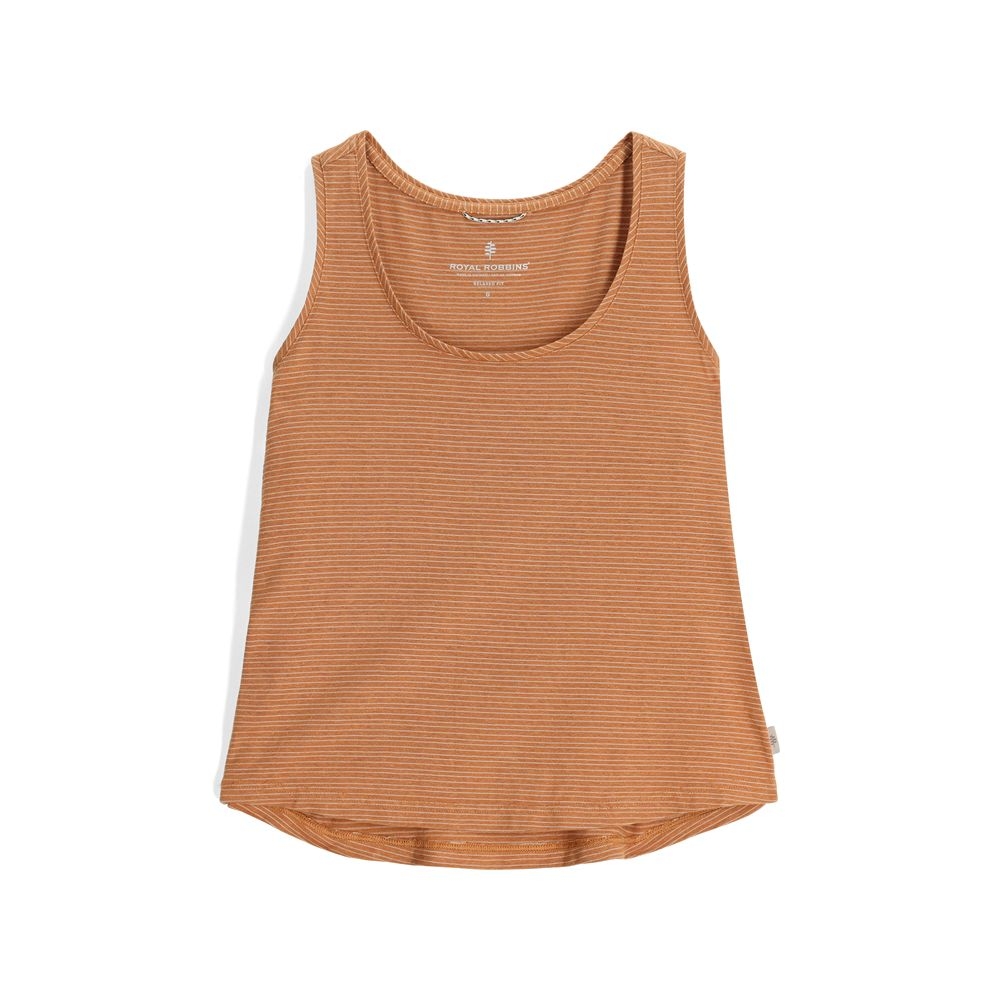 Royal Robbins Vacationer Boxy Tank Women's  Lion Str Y14600126-216 shirts en tops online bestellen bij Kathmandu Outdoor & Travel