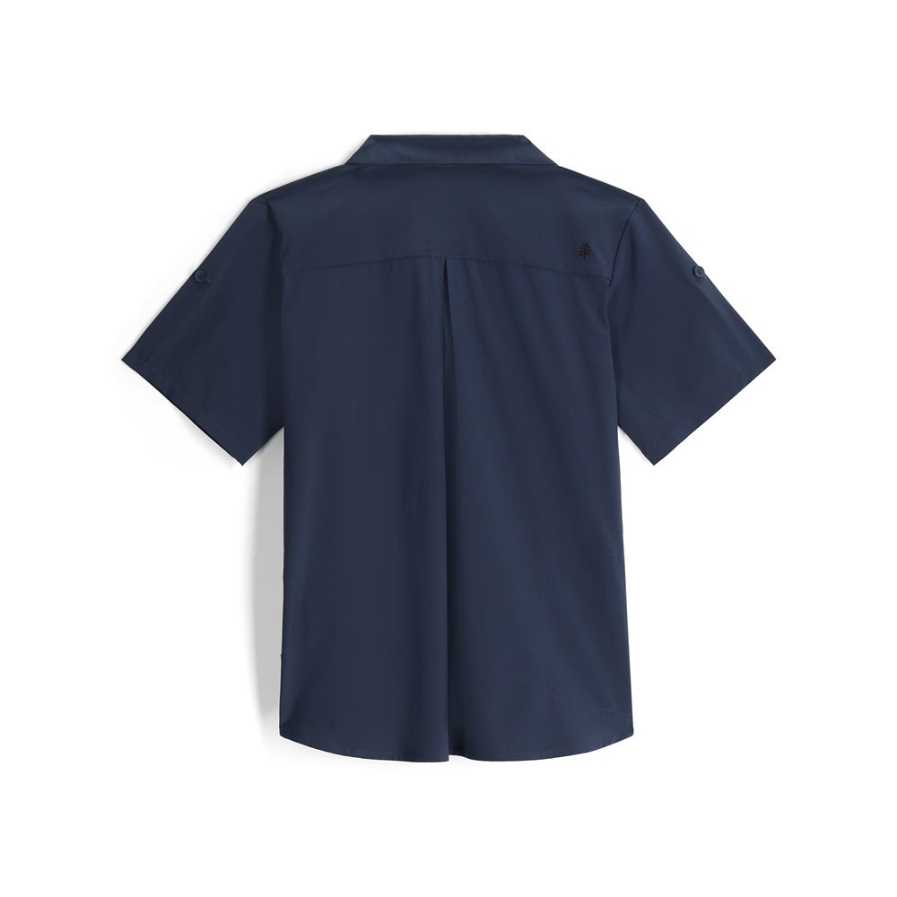 Royal Robbins Spotless Evolution Meadow S/S Women's Navy Y321009-728 shirts en tops online bestellen bij Kathmandu Outdoor & Travel