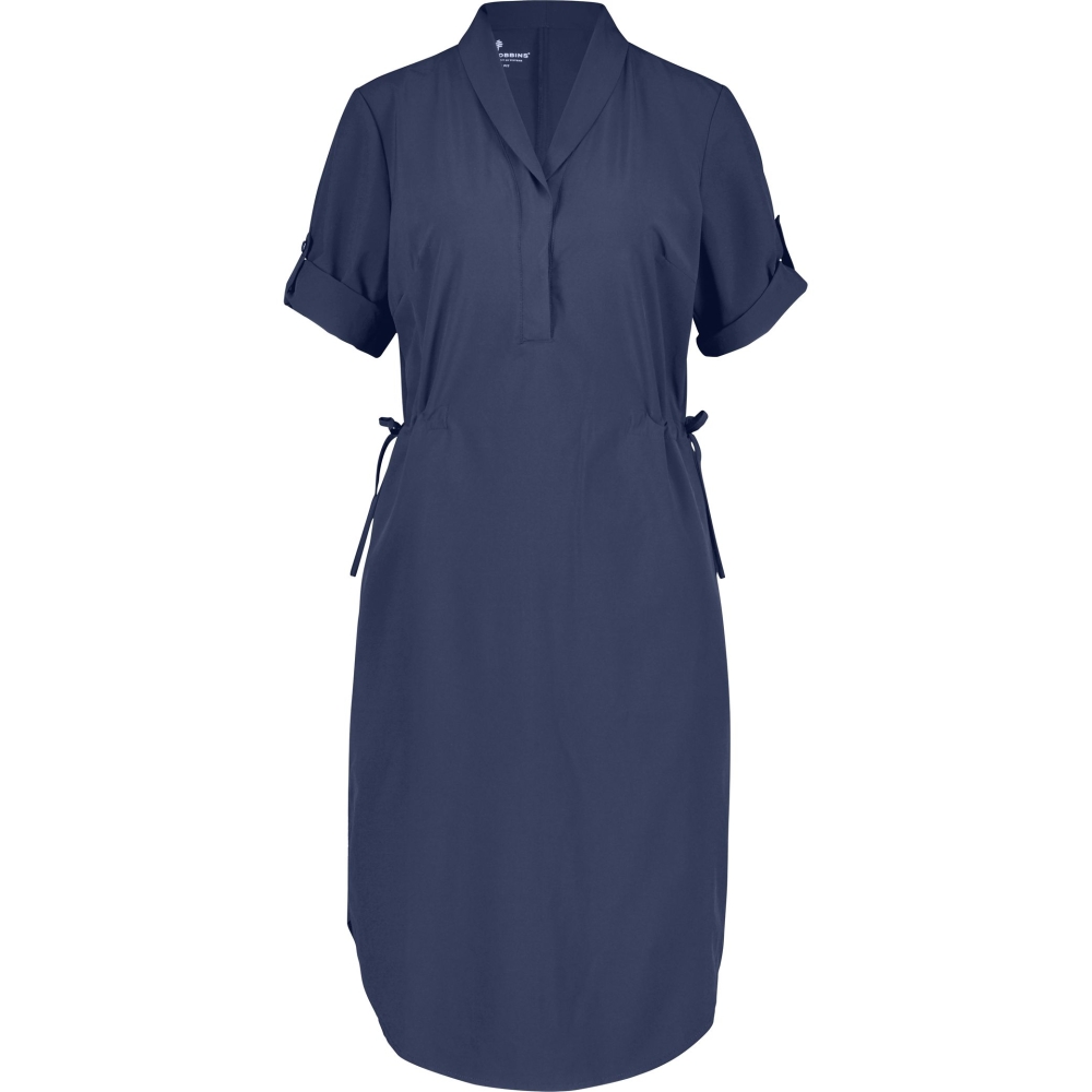 Royal Robbins Spotless Traveler Dress S/S Women's Navy Y326007-728 jurken en rokken online bestellen bij Kathmandu Outdoor & Travel